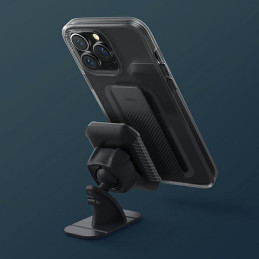 Uniq Heldro Mount dėklas iPhone 14 Plus - skaidrus