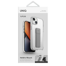 Uniq Heldro Mount dėklas iPhone 14 Plus - skaidrus