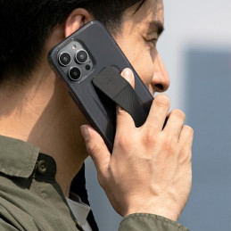 Uniq Heldro Mount dėklas, skirtas iPhone 14 Pro Max - pilkas