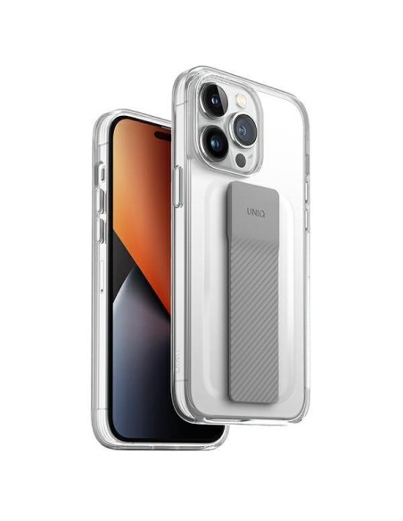 Uniq Heldro Mount dėklas, skirtas iPhone 14 Pro - skaidrus Uniq Heldro Mount dėklas, skirtas iPhone 14 Pro - skaidrus