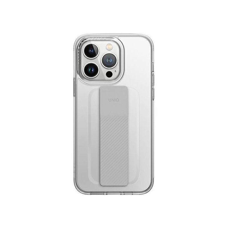 Uniq Heldro Mount dėklas, skirtas iPhone 14 Pro - skaidrus
