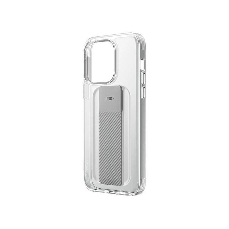 Uniq Heldro Mount dėklas, skirtas iPhone 14 Pro - skaidrus