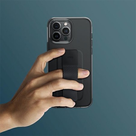 Uniq Heldro Mount dėklas, skirtas iPhone 14 Pro - pilkas