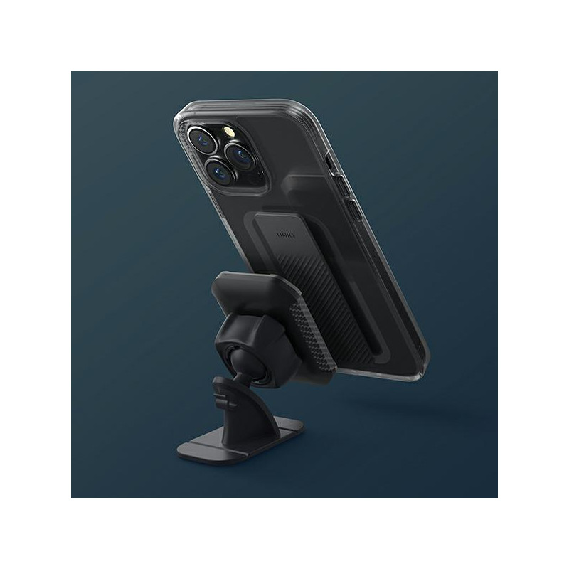 Uniq Heldro Mount dėklas, skirtas iPhone 14 Pro - pilkas