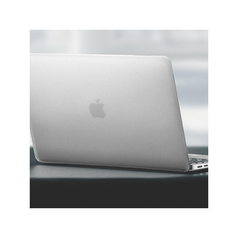 Uniq Husk Pro Claro dėklas skirtas MacBook Air 13& 39 & 39 (2020) – skaidrus matinis