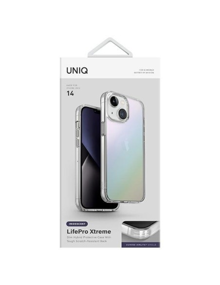 Uniq LifePro Xtreme dėklas, skirtas iPhone 14 - vaivorykštis Uniq LifePro Xtreme dėklas, skirtas iPhone 14 - vaivorykštis