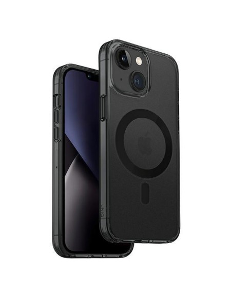 Uniq LifePro Xtreme Magclick įkrovimo dėklas, skirtas iPhone 14 Plus - pilka ir juoda