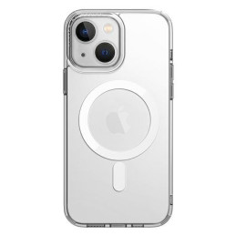 Uniq LifePro Xtreme Magclick įkrovimo dėklas iPhone 14 Plus - skaidrus