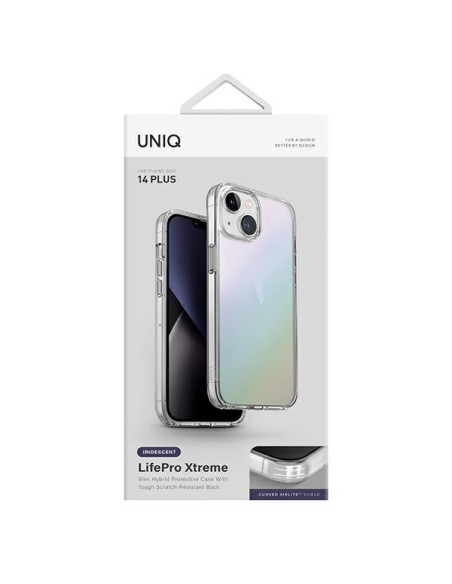 Uniq LifePro Xtreme dėklas, skirtas iPhone 14 Plus - vaivorykštis Uniq LifePro Xtreme dėklas, skirtas iPhone 14 Plus - vaivorykštis