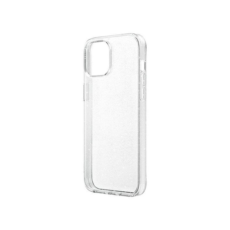 Uniq LifePro Xtreme dėklas iPhone 14 Plus - skaidrus ir sidabrinis