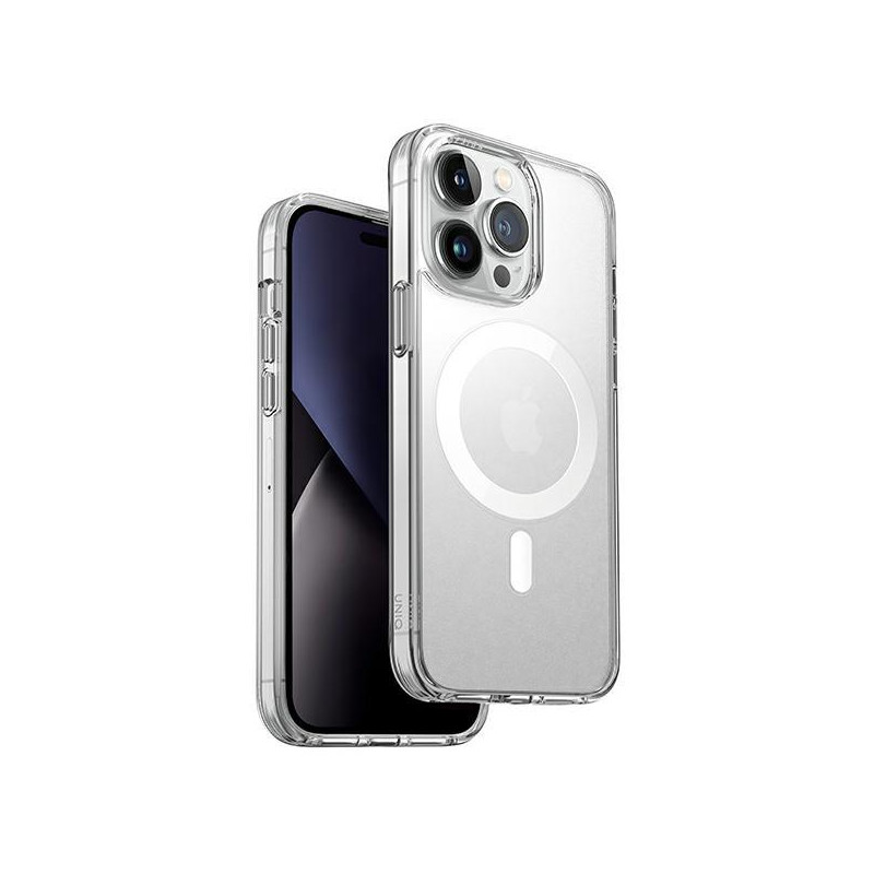 UNIQ LifePro Xtreme Magclick įkrovimo dėklas, skirtas iPhone 14 Pro - skaidrus UNIQ LifePro Xtreme Magclick įkrovimo dėklas, skirtas iPhone 14 Pro - skaidrus