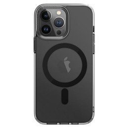 Uniq LifePro Xtreme Magclick įkrovimo dėklas, skirtas iPhone 14 Pro - pilka ir juoda