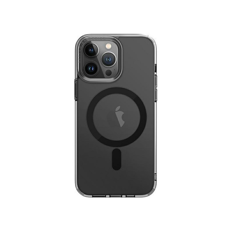 Uniq LifePro Xtreme Magclick įkrovimo dėklas, skirtas iPhone 14 Pro Max - pilka ir juoda