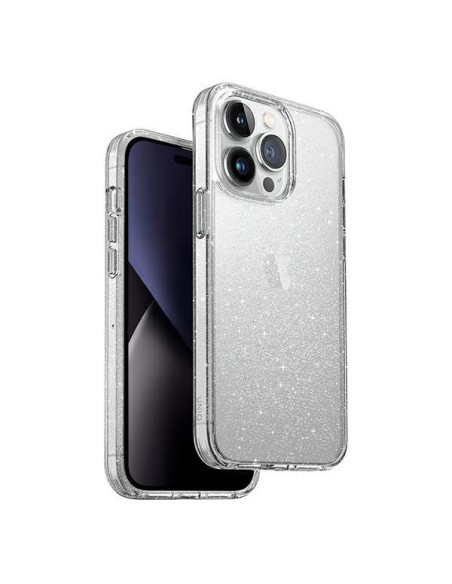 Uniq LifePro Xtreme dėklas, skirtas iPhone 14 Pro Max - skaidrus sidabras