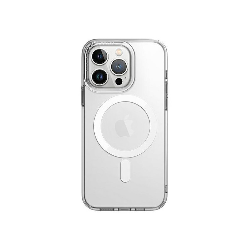 UNIQ LifePro Xtreme Magclick įkrovimo dėklas, skirtas iPhone 14 Pro Max - skaidrus