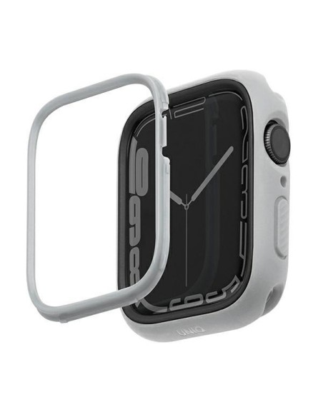 Uniq Moduo dėklas Apple Watch 4/ 5/ 6/ 7/ 8/ SE/ SE2 40/ 41mm – kreidos pilkas Uniq Moduo dėklas Apple Watch 4/ 5/ 6/ 7/ 8/ SE/ SE2 40/ 41mm – kreidos pilkas