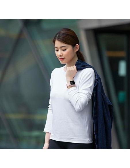 Uniq Moduo dėklas, skirtas Apple Watch 4/ 5/ 6/ 7/ 8/ SE/ SE2 44/ 45mm – rožinė ir balta Uniq Moduo dėklas, skirtas Apple Watch 4/ 5/ 6/ 7/ 8/ SE/ SE2 44/ 45mm – rožinė ir balta