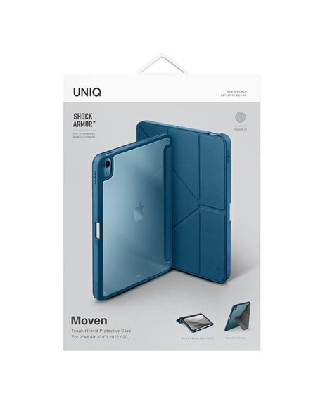 UNIQ Moven dėklas, skirtas iPad Air 10.9 (2022/ 2020) – mėlynas UNIQ Moven dėklas, skirtas iPad Air 10.9 (2022/ 2020) – mėlynas