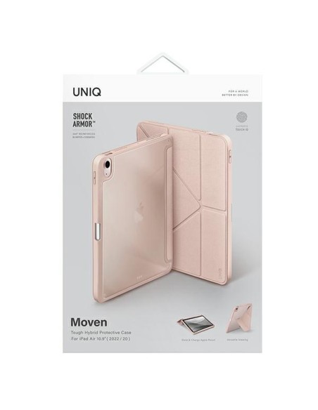 UNIQ Moven dėklas, skirtas iPad Air 10.9 (2022/ 2020) – rožinis UNIQ Moven dėklas, skirtas iPad Air 10.9 (2022/ 2020) – rožinis