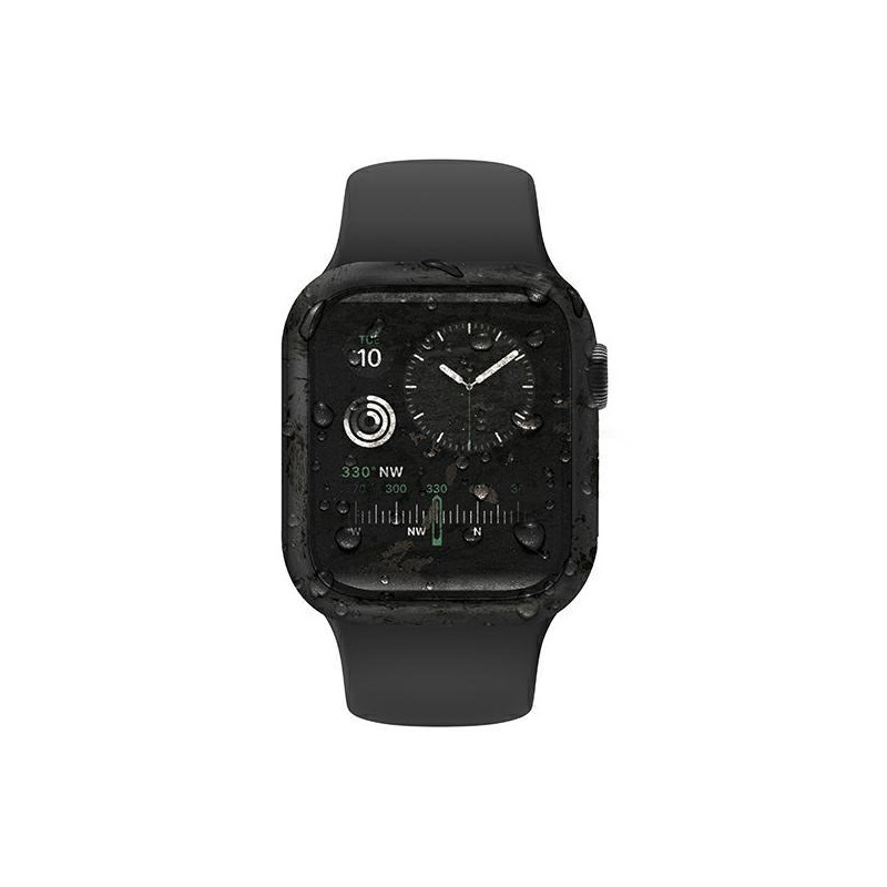 UNIQ Nautic dėklas Apple Watch 4/ 5/ 6/ SE 44mm - juodas
