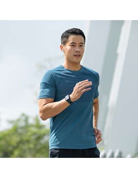 UNIQ Linus dirželis, skirtas Apple Watch 1/ 2/ 3/ 4/ 5/ 6/ 7/ 8/ SE/ SE2/ Ultra 42/ 44/ 45/ 49mm – pilkas