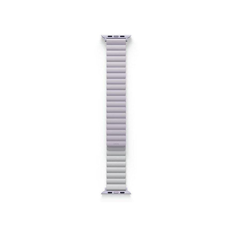 Uniq Revix dirželis skirtas Apple Watch 1/ 2/ 3/ 4/ 5/ 6/ 7/ 8/ SE/ SE2 38/ 40/ 41mm - alyvinė ir balta