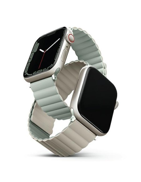 Uniq Revix dirželis, skirtas Apple Watch 1/ 2/ 3/ 4/ 5/ 6/ 7/ 8/ SE/ SE2/ Ultra 42/ 44/ 45/ 49mm – šalavijai smėlio spal... Uniq Revix dirželis, skirtas Apple Watch 1/ 2/ 3/ 4/ 5/ 6/ 7/ 8/ SE/ SE2/ Ultra 42/ 44/ 45/ 49mm – šalavijai smėlio spal...