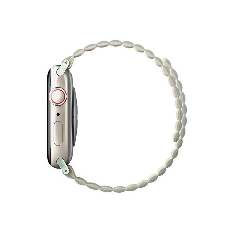 Uniq Revix dirželis, skirtas Apple Watch 1/ 2/ 3/ 4/ 5/ 6/ 7/ 8/ SE/ SE2/ Ultra 42/ 44/ 45/ 49mm – šalavijai smėlio spal...