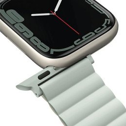 Uniq Revix dirželis, skirtas Apple Watch 1/ 2/ 3/ 4/ 5/ 6/ 7/ 8/ SE/ SE2/ Ultra 42/ 44/ 45/ 49mm – šalavijai smėlio spal...