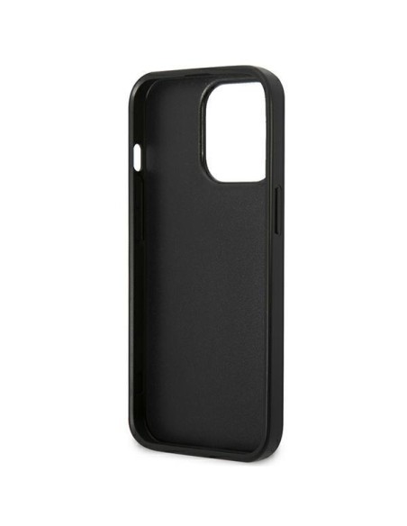 JAV Polo Assn byla Leather Stitch iPhone 14 Pro - tamsiai mėlyna JAV Polo Assn byla Leather Stitch iPhone 14 Pro - tamsiai mėlyna