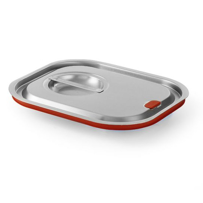 Dangtis GN su silikonine tarpine GN 1/2 - Hendi 804025