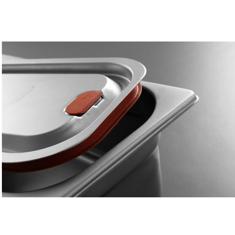 Dangtis GN su silikonine tarpine GN 1/2 - Hendi 804025