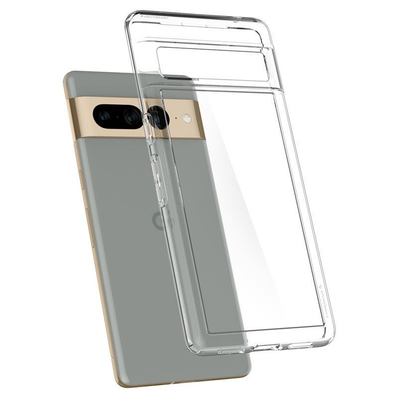 Spigen Ultra Hybrid dėklas, skirtas Google Pixel 7 Pro – skaidrus