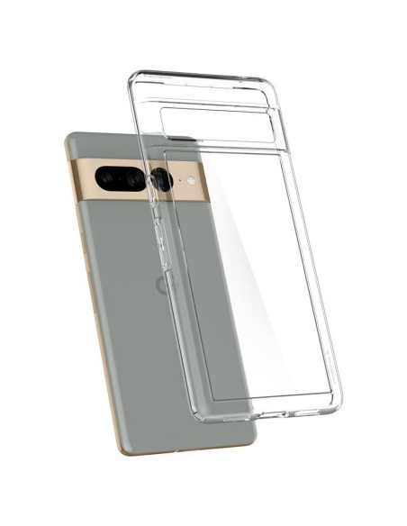 Spigen Ultra Hybrid dėklas, skirtas Google Pixel 7 Pro – skaidrus Spigen Ultra Hybrid dėklas, skirtas Google Pixel 7 Pro – skaidrus