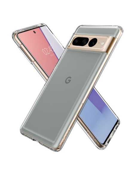 Spigen Ultra Hybrid dėklas, skirtas Google Pixel 7 Pro – skaidrus Spigen Ultra Hybrid dėklas, skirtas Google Pixel 7 Pro – skaidrus