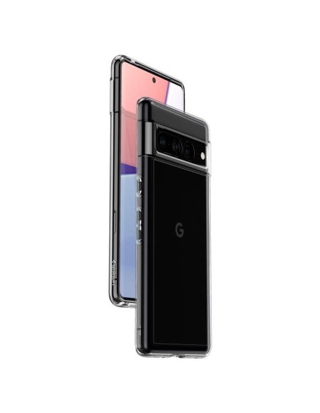 Spigen Ultra Hybrid dėklas, skirtas Google Pixel 7 Pro – skaidrus Spigen Ultra Hybrid dėklas, skirtas Google Pixel 7 Pro – skaidrus