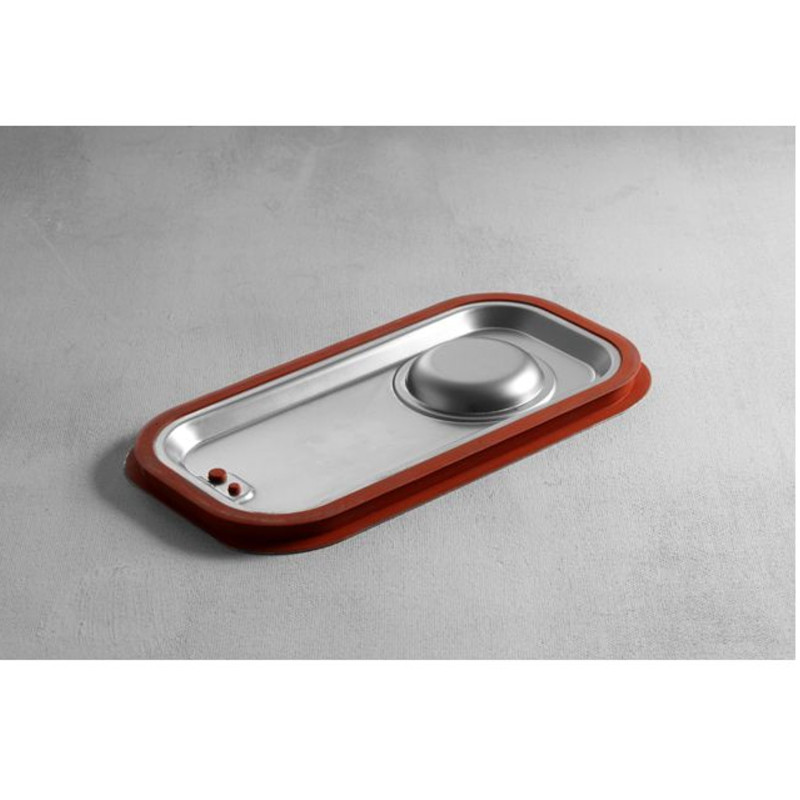 Dangtis GN su silikonine tarpine GN 1/2 - Hendi 804025