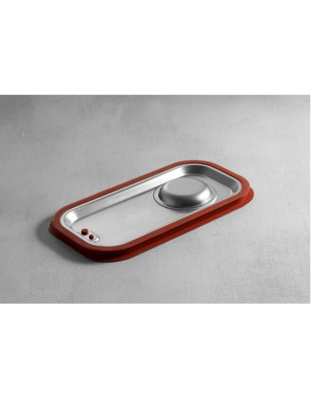 Dangtis GN su silikonine tarpine GN 1/2 - Hendi 804025