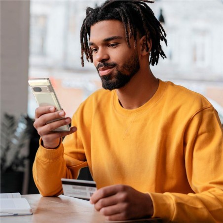 Spigen Ultra Hybrid dėklas, skirtas Google Pixel 7 – skaidrus Spigen Ultra Hybrid dėklas, skirtas Google Pixel 7 – skaidrus