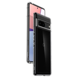 Spigen Ultra Hybrid dėklas, skirtas Google Pixel 7 – skaidrus