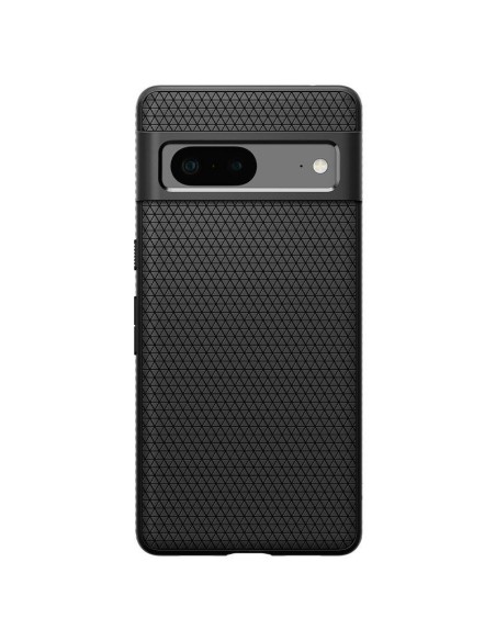 Spigen Liquid Air dėklas, skirtas Google Pixel 7 – matinė juoda Spigen Liquid Air dėklas, skirtas Google Pixel 7 – matinė juoda