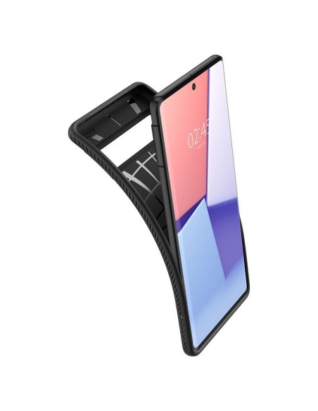 Spigen Liquid Air dėklas, skirtas Google Pixel 7 – matinė juoda Spigen Liquid Air dėklas, skirtas Google Pixel 7 – matinė juoda