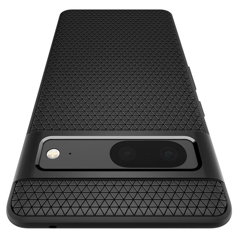Spigen Liquid Air dėklas, skirtas Google Pixel 7 – matinė juoda