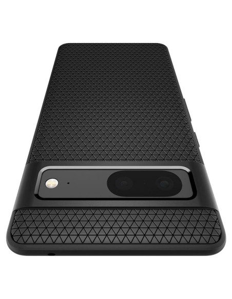 Spigen Liquid Air dėklas, skirtas Google Pixel 7 – matinė juoda Spigen Liquid Air dėklas, skirtas Google Pixel 7 – matinė juoda