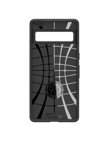Spigen Liquid Air dėklas, skirtas Google Pixel 7 – matinė juoda Spigen Liquid Air dėklas, skirtas Google Pixel 7 – matinė juoda