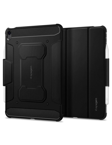 „Spigen Rugged Armor Pro“ dėklas, skirtas iPad Air 4 2020 / 5 2022 – juodas „Spigen Rugged Armor Pro“ dėklas, skirtas iPad Air 4 2020 / 5 2022 – juodas