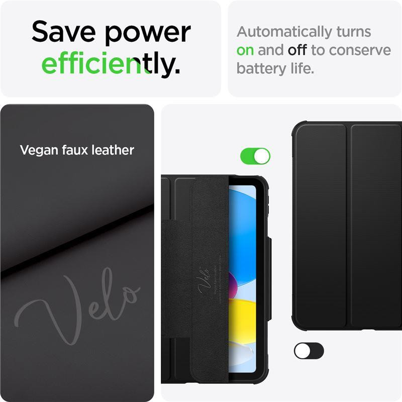 „Spigen Rugged Armor Pro“ dėklas, skirtas iPad Air 4 2020 / 5 2022 – juodas