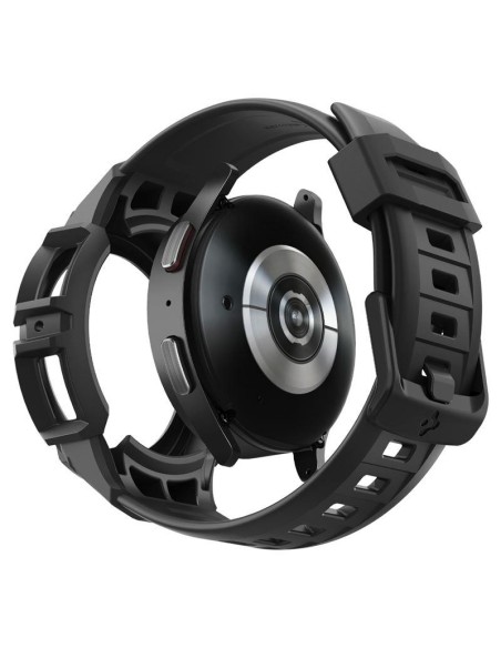 Spigen Rugged Armor Pro dėklas su dirželiu, skirtas Samsung Galaxy Watch 5 Pro (45 mm) - juodas Spigen Rugged Armor Pro dėklas su dirželiu, skirtas Samsung Galaxy Watch 5 Pro (45 mm) - juodas