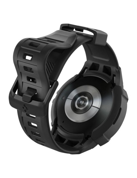 Spigen Rugged Armor Pro dėklas su dirželiu, skirtas Samsung Galaxy Watch 5 Pro (45 mm) - juodas Spigen Rugged Armor Pro dėklas su dirželiu, skirtas Samsung Galaxy Watch 5 Pro (45 mm) - juodas