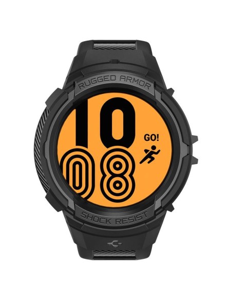 Spigen Rugged Armor Pro dėklas su dirželiu, skirtas Samsung Galaxy Watch 5 Pro (45 mm) - juodas Spigen Rugged Armor Pro dėklas su dirželiu, skirtas Samsung Galaxy Watch 5 Pro (45 mm) - juodas